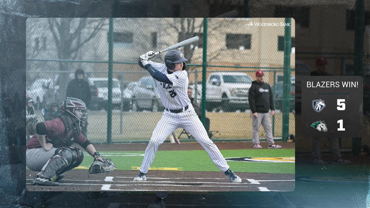 Hood College Athletics (@hoodblazers) on Twitter photo BLAZERS WIN!!!
<a href="/Hood_Baseball/">Hood Baseball</a> starts conference play with a W over the Mustangs of Stevenson University! Junior Shortstop AJ Haines led the Blazers with three hits and two runs! On the mound Skylar Albright earned the win for Hood while Mason Salisbury saved it!
⚾🔥⚾🔥⚾🔥 BLAZERS WIN!!!
<a href="/Hood_Baseball/">Hood Baseball</a> starts conference play with a W over the Mustangs of Stevenson University! Junior Shortstop AJ Haines led the Blazers with three hits and two runs! On the mound Skylar Albright earned the win for Hood while Mason Salisbury saved it!
⚾🔥⚾🔥⚾🔥