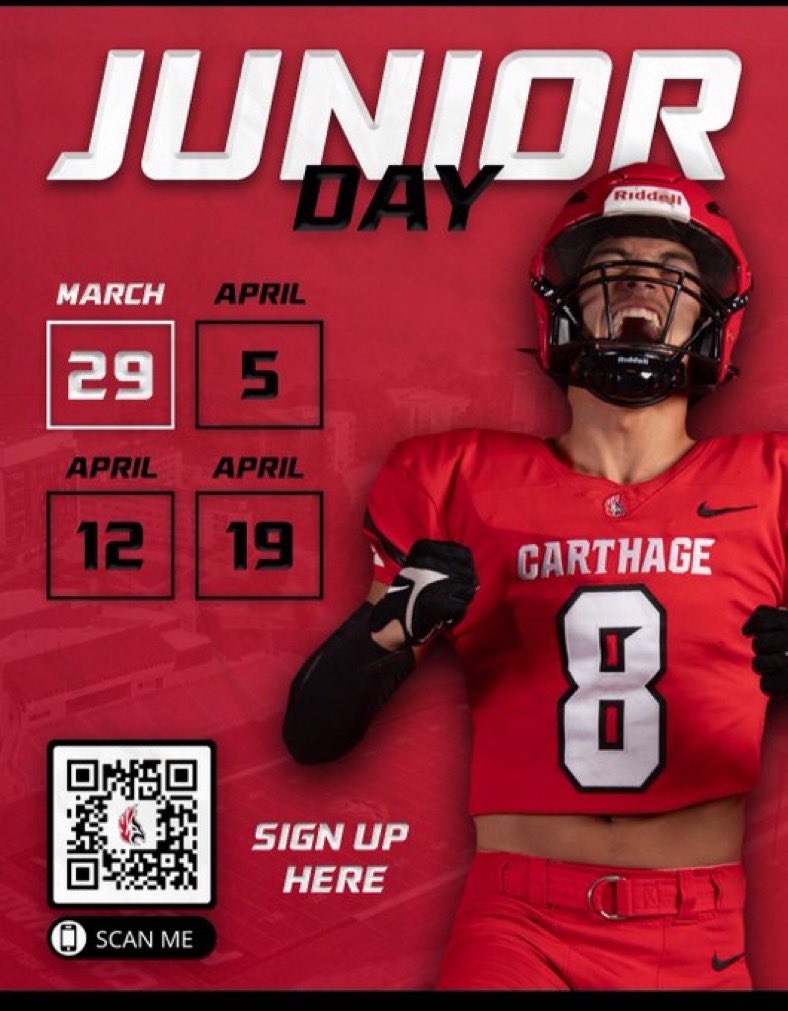 Thanks coach <a href="/OrryHellenbrand/">Orry Hellenbrand</a> for the junior day invite!
