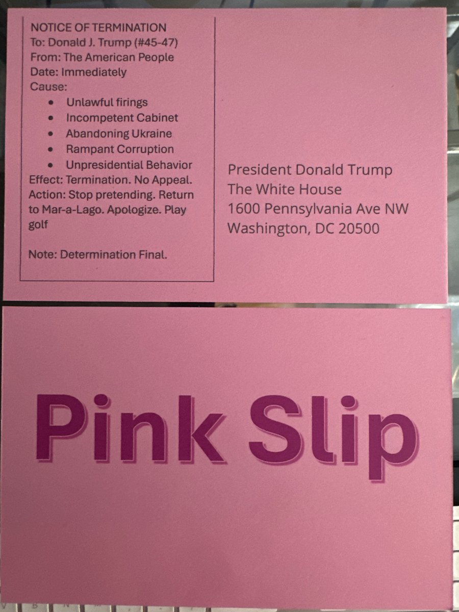 JKoesterPE's tweet photo. #TheIdesOfTrump Postcards (3) https://t.co/Ll6TQG3Aha