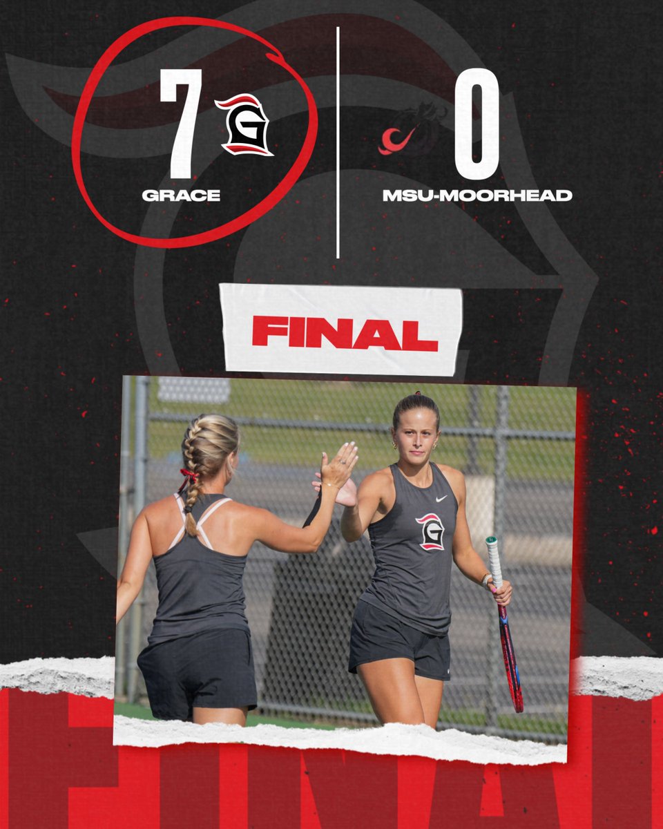 GraceLancers's tweet photo. That's two more wins for
@GraceCollegeWT
! The Lancers win all 14 matches across both games to bring their season win total to 12!  #LancerUp https://t.co/AP4peyt7sC