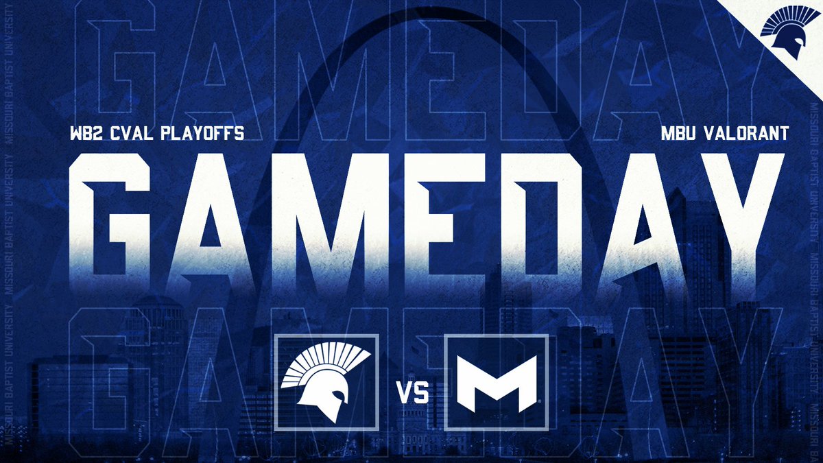 Missouri Baptist Esports (@mbuesports) on Twitter photo PLAYOFFS: MBU Valorant takes on our archrival <a href="/MaryvilleGG/">Maryville Esports</a> for the Battle of St. Louis - Good luck, y'all got this👀 PLAYOFFS: MBU Valorant takes on our archrival <a href="/MaryvilleGG/">Maryville Esports</a> for the Battle of St. Louis - Good luck, y'all got this👀