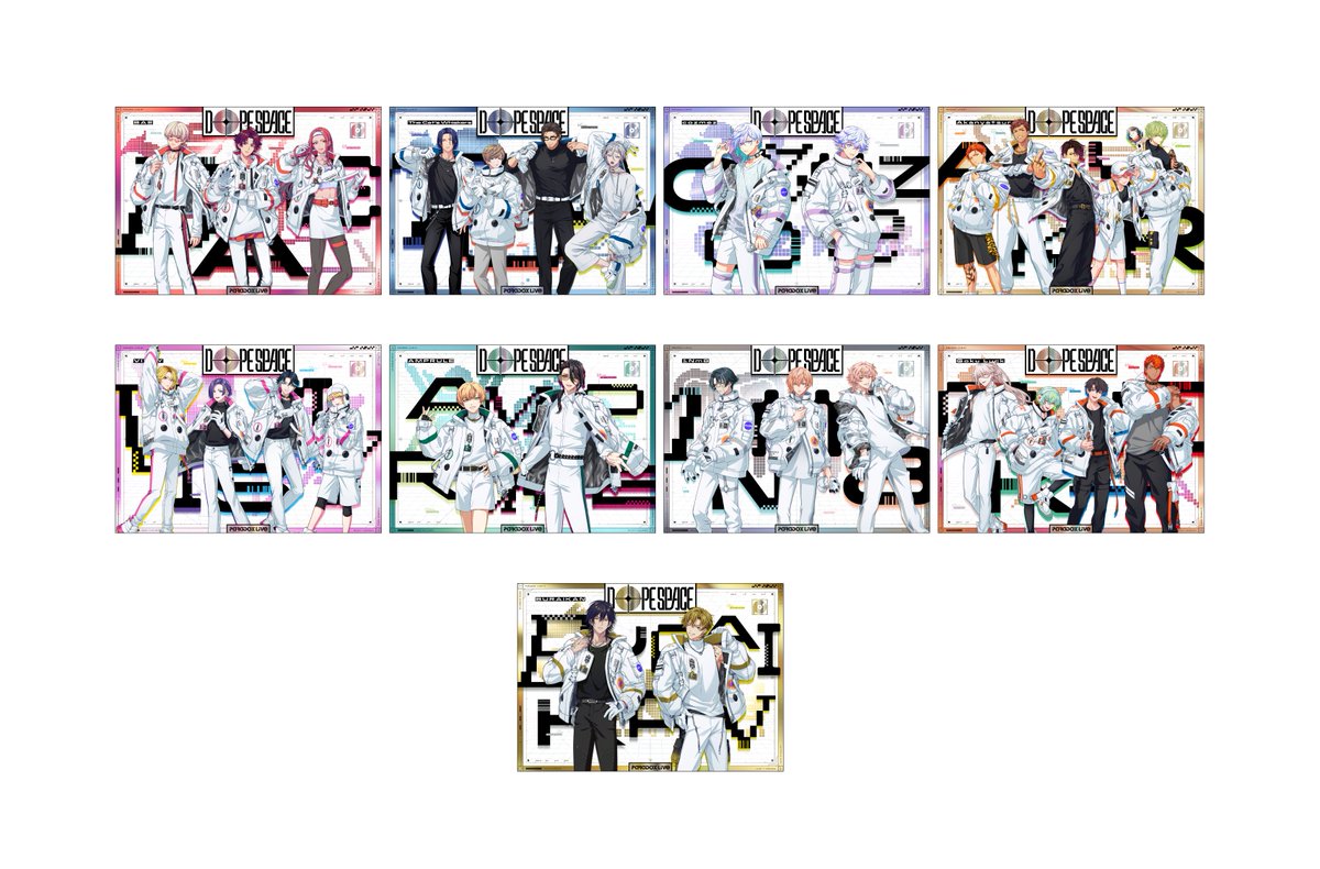 PBDesign_srkm's tweet image. 【WORK🚀】「ParadoxLive Dope Space」ロゴ、KVのデザインを担当いたしました！イラストのとっても素敵でスペーシーな衣装に合わせ、宇宙を感じさせるビジュアルを目指しました。よろしくお願いいたします！💫 #パラライ