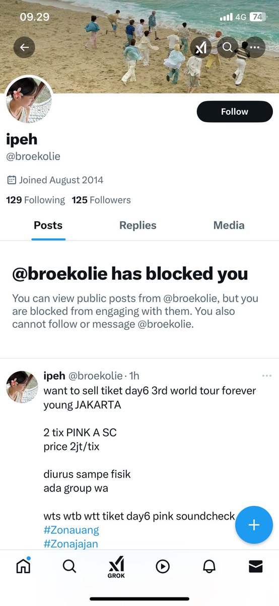 GUYSS HATI HATI BUAT YG MAU BELI TICKET DI NI ORANG PENIPU AJGGG GA BERKAH BRENGSEK