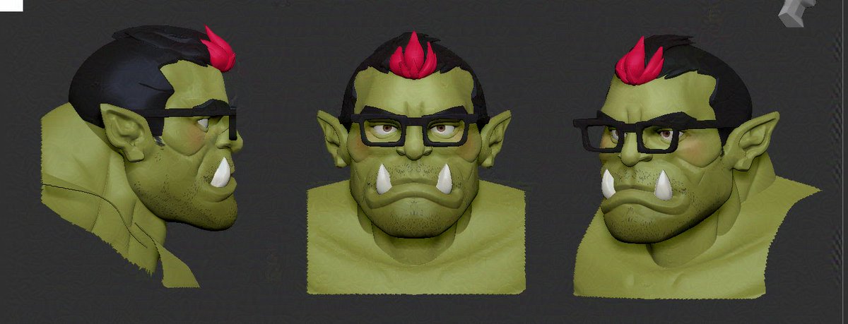 reminder to myself to finish this sculpt at some point in 2025

#RandonArts