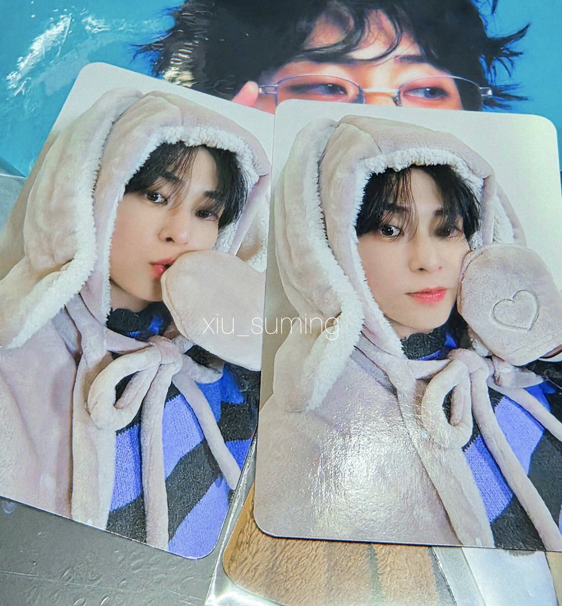 xiu_suming's tweet photo. 우와 토끼담요 강력하다... https://t.co/h7NzQQJsgS