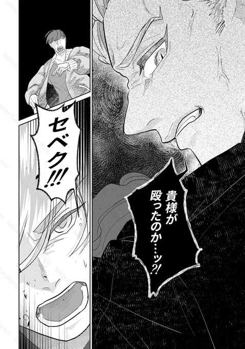 【茨の女と美徳の夜】大人セベ監④
卒業後、近衛の騎士となったセベ⚡️と悪い男でボロボロになっている監🌸が再会する話 