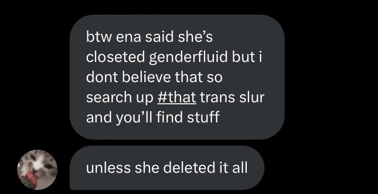 STFIVERELEASE's tweet photo. ahem, more proof of the group being weirdos. (transphobic and rasict.) ena also had admitted to blackface https://t.co/lW57Ua6FKc