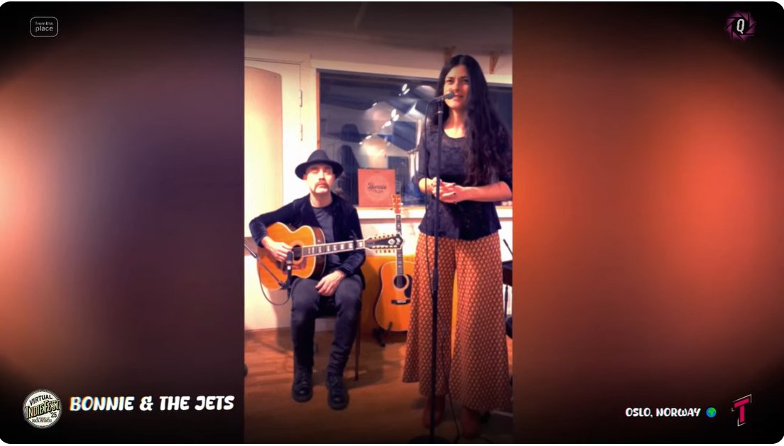 Wow Up in Oslo Norway with the Amazing Bonnie and the Jets #RickBedellTribute