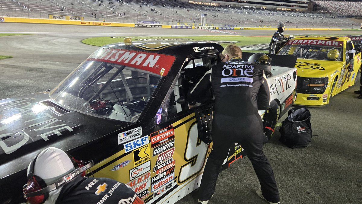 Things you love to see: Drivers are strapping back! #NASCAR