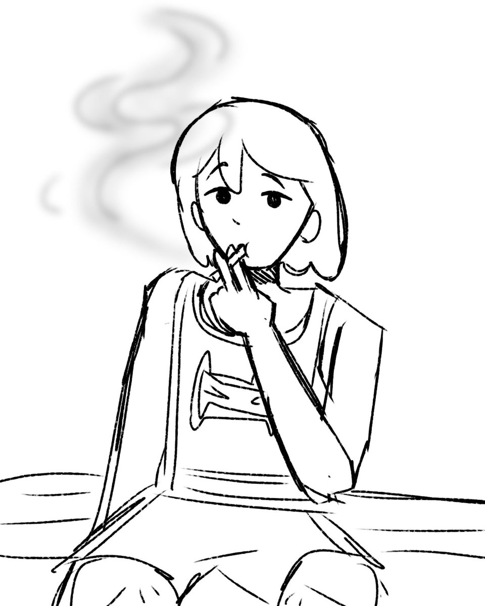 Foxett_art's tweet image. Just remembered I can draw what I want. Also no, I'm not taking responsibility for drawing whatever this is. It is nearly four am. #kelomori #omori