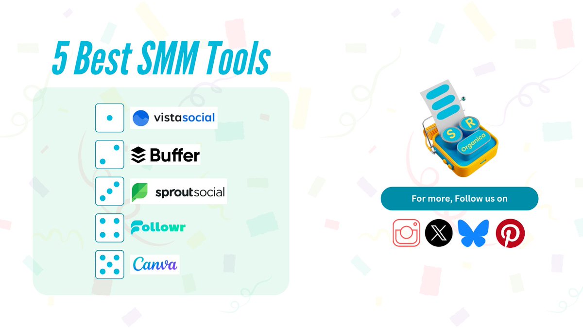 mohammedseo21's tweet image. 5 Best SMM Tools
How many of these have you tested?
#smm #tools #schedulingtools #analytics #socialmedia #socialmediamarketing #srorganica #vancouverisland #vancouverbc #vancouverisawesome #northvancouver #losangelescalifornia #vancouvereats #sanfranciscobay #vancouverlife