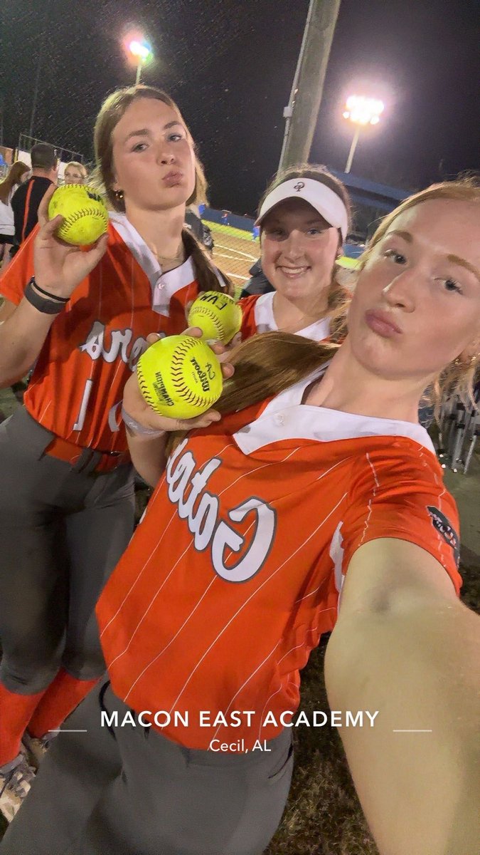 Kady Thomas (@kady_thomas2) on Twitter photo Went 3-4 in the Macon East Tournament against some very good competition! I hit walkoffs(2-Run HR & Single) for two games. In 11 IP, I gave up 6 hits with 23 strikeouts, with a .63 ERA. Very happy for <a href="/addiehicks_1/">Addie Hicks</a> <a href="/BrookeBrasell/">Brooke Brasell</a> on their HR! <a href="/BSherSB/">Barb Sherwood</a> Went 3-4 in the Macon East Tournament against some very good competition! I hit walkoffs(2-Run HR & Single) for two games. In 11 IP, I gave up 6 hits with 23 strikeouts, with a .63 ERA. Very happy for <a href="/addiehicks_1/">Addie Hicks</a> <a href="/BrookeBrasell/">Brooke Brasell</a> on their HR! <a href="/BSherSB/">Barb Sherwood</a>