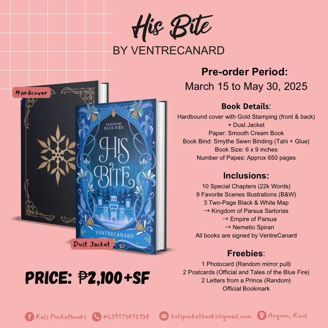 kelspocketbooks's tweet photo. His Bite Pre-order details:

https://t.co/5ujeBjJwkj https://t.co/DcRLOTqfBE