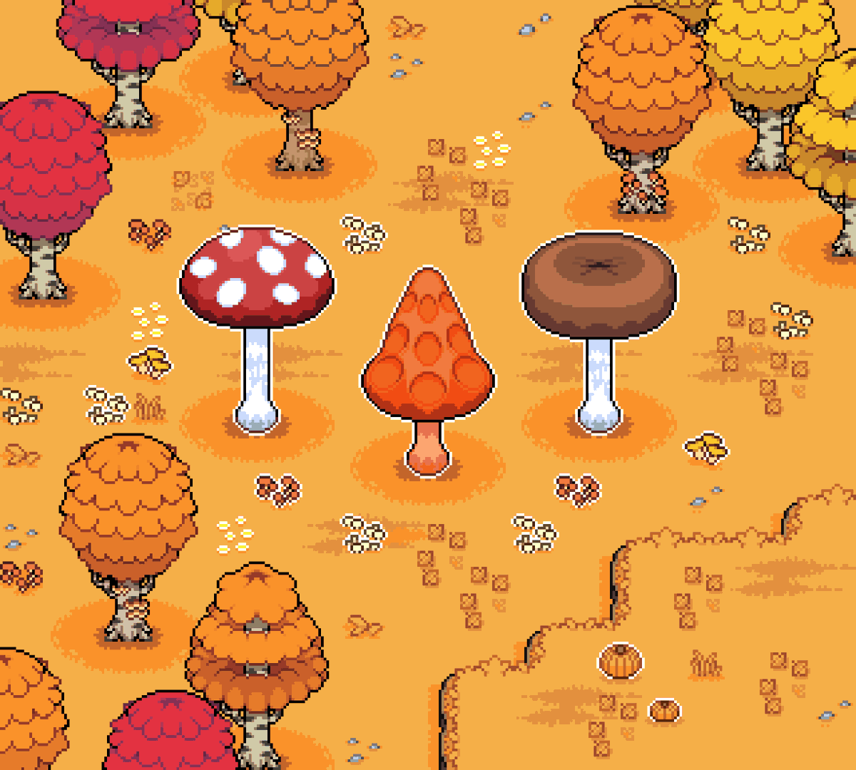 I'm working on a new update for Woolly Lands🌻

#GameAssets #PixelArt #WoollyLands