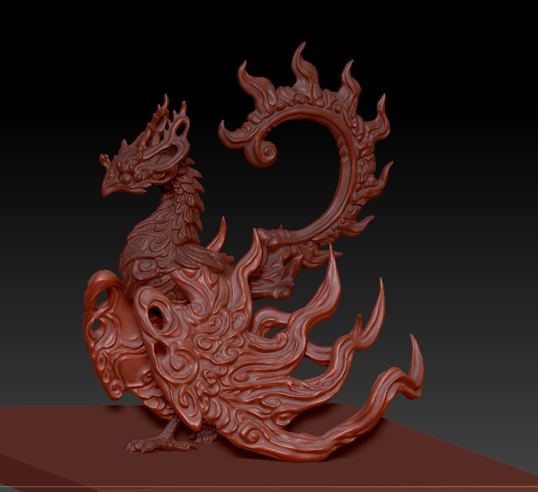 しばらくは仕事の合間にこの子らの再販用の原型用意とか朱雀のでかい版の用意してく…！