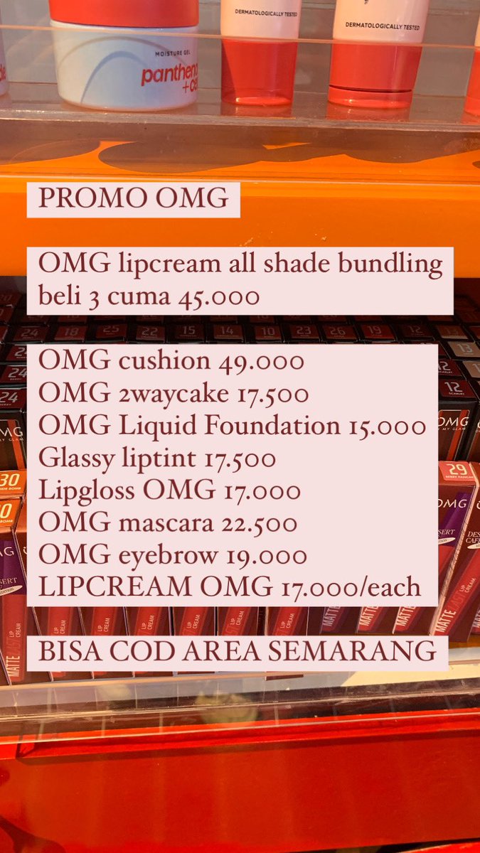 Yuk yang mau jastip bisa yaw, free cod dimanapun selama masih area semarang (no fee jastip), dm aja guys