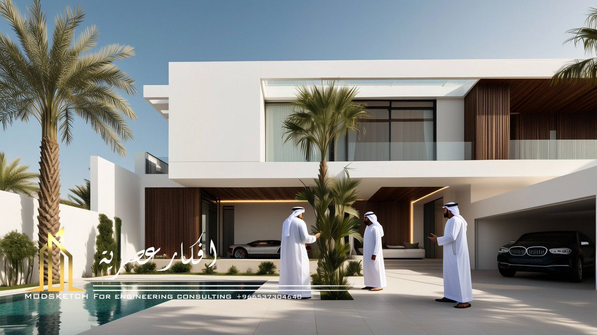Modern Villa فيلا حديثة عصرية