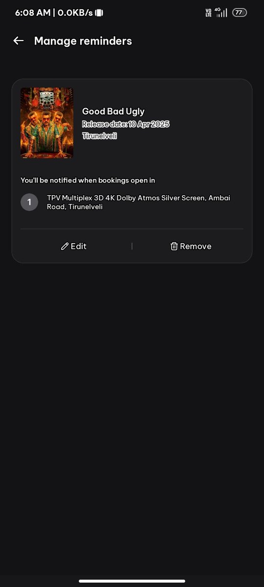 coolie819's tweet image. #OGSambavam
🔔Notifications Set Mameyyyyyy🏆
@lifeindistrict @TPVMultiplex 
April 10 Sambavam Erukku Mameyyyyyy 💥
#GoodBadUgly 
#TpvMultiplex
#AmbaiRoadAlangulam 
#TenkasiDistrict
#GoodBadUglyFromApril10 
 💥🐉🔥💥🐉🔥💥🐉🔥💥🐉🔥💥
 🏆🎟🐲🏆🎟🐲🏆🎟🐲🏆🎟🐲🏆
@TPVVaikundaraja