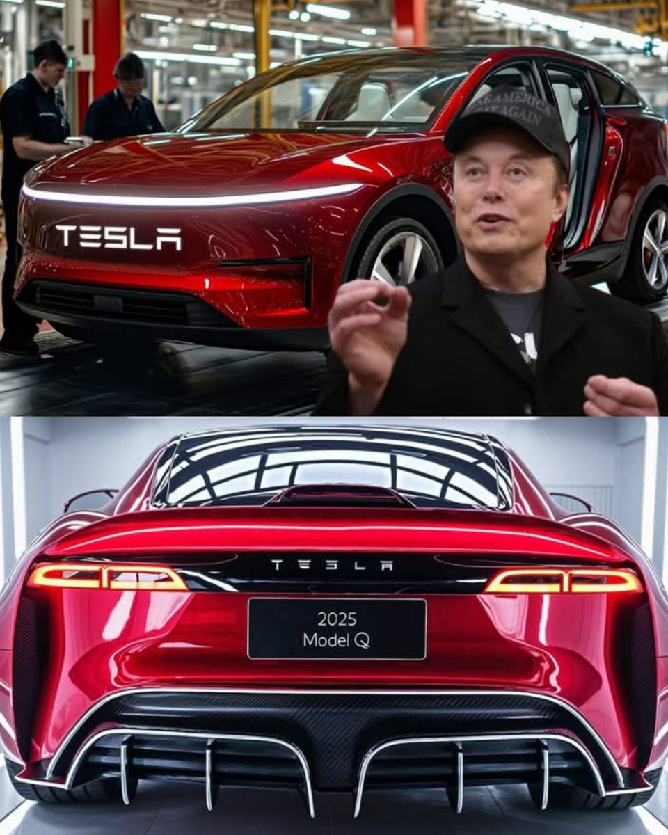 TeslaArchive's tweet photo. Unveiling the 2025 Tesla Model Q – Under $15K & Ready to Roll! 🚗🔋 @Tesla @teslacarsonly #TeslaModelQ #EVRevolution https://t.co/3mEYFo4RT6