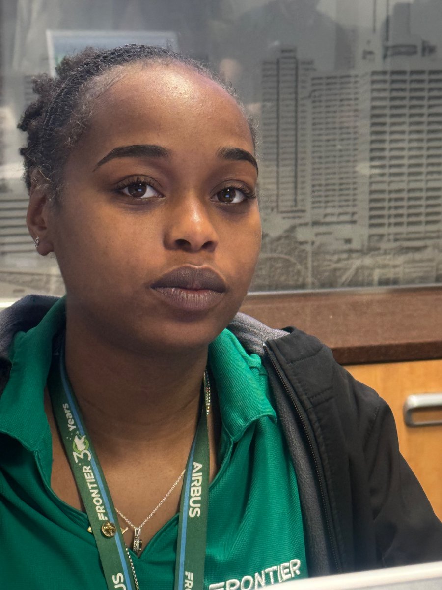 NusterJo's tweet photo. @FlyFrontier I’m absolutely astounded by these agents of yours. They told us customers don’t pay their bills and acted in a completely discriminatory manner. I’ve never experienced such a flagrant abuse of power. https://t.co/op4scbeSig