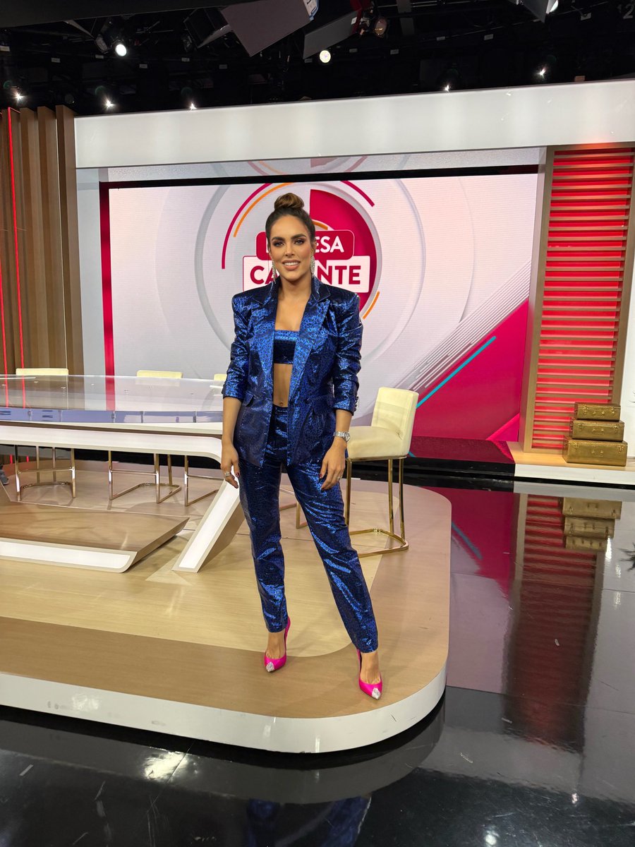 Estuve unos días en Miami haciendo promoción de mi serie #lajefatv.