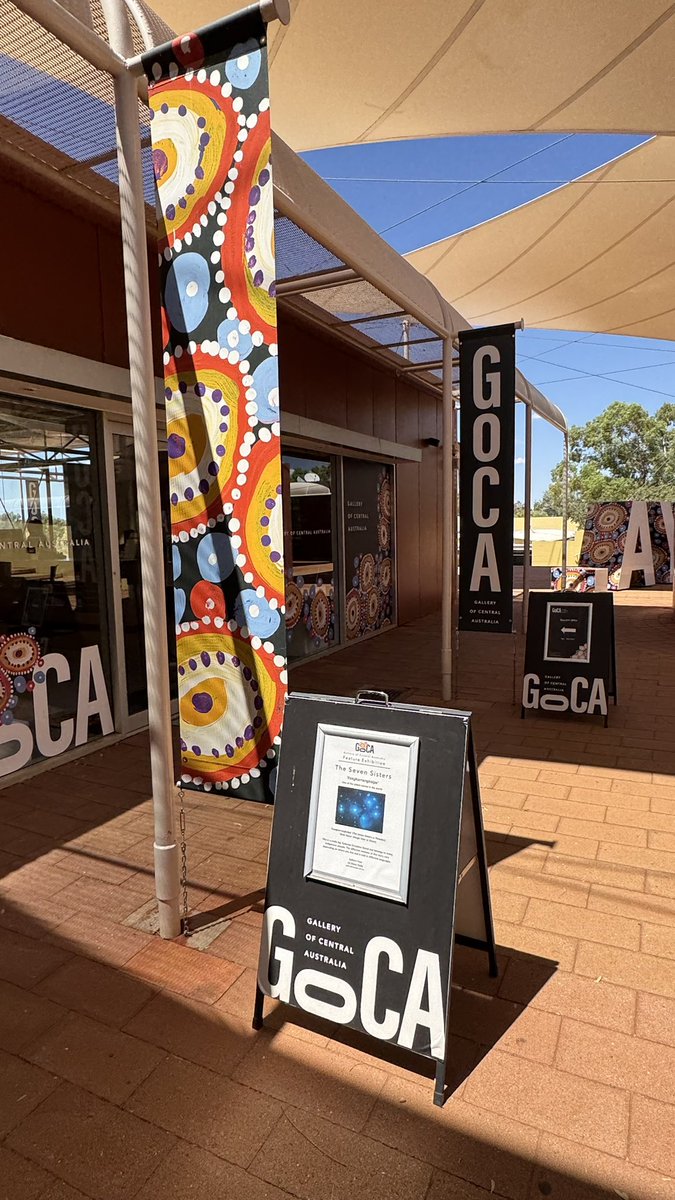 sueryoko2002's tweet photo. GOCA
Gallery of Central Australia
ここではアボリジニ•アートを見る事ができます。
購入もできます。
#GOCA https://t.co/nDgpjyaWNS
