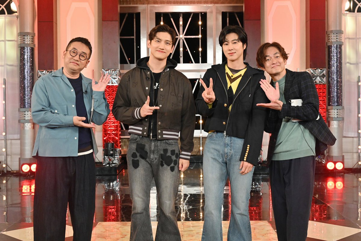 modelpress's tweet photo. 東方神起、地上波初冠特番決定✨

体当たりバラエティー＆歌唱パフォーマンスで
日本デビュー20周年の“絆”体現「感無量です」

🔻コメント全文
https://t.co/EDT8rgWwwc

📺️「デビュー20周年の絆 東方神起のTHE MISSION」3月29日深夜0時半～／4月5日深夜0時〜

#東方神起 https://t.co/mi2zqldsh4