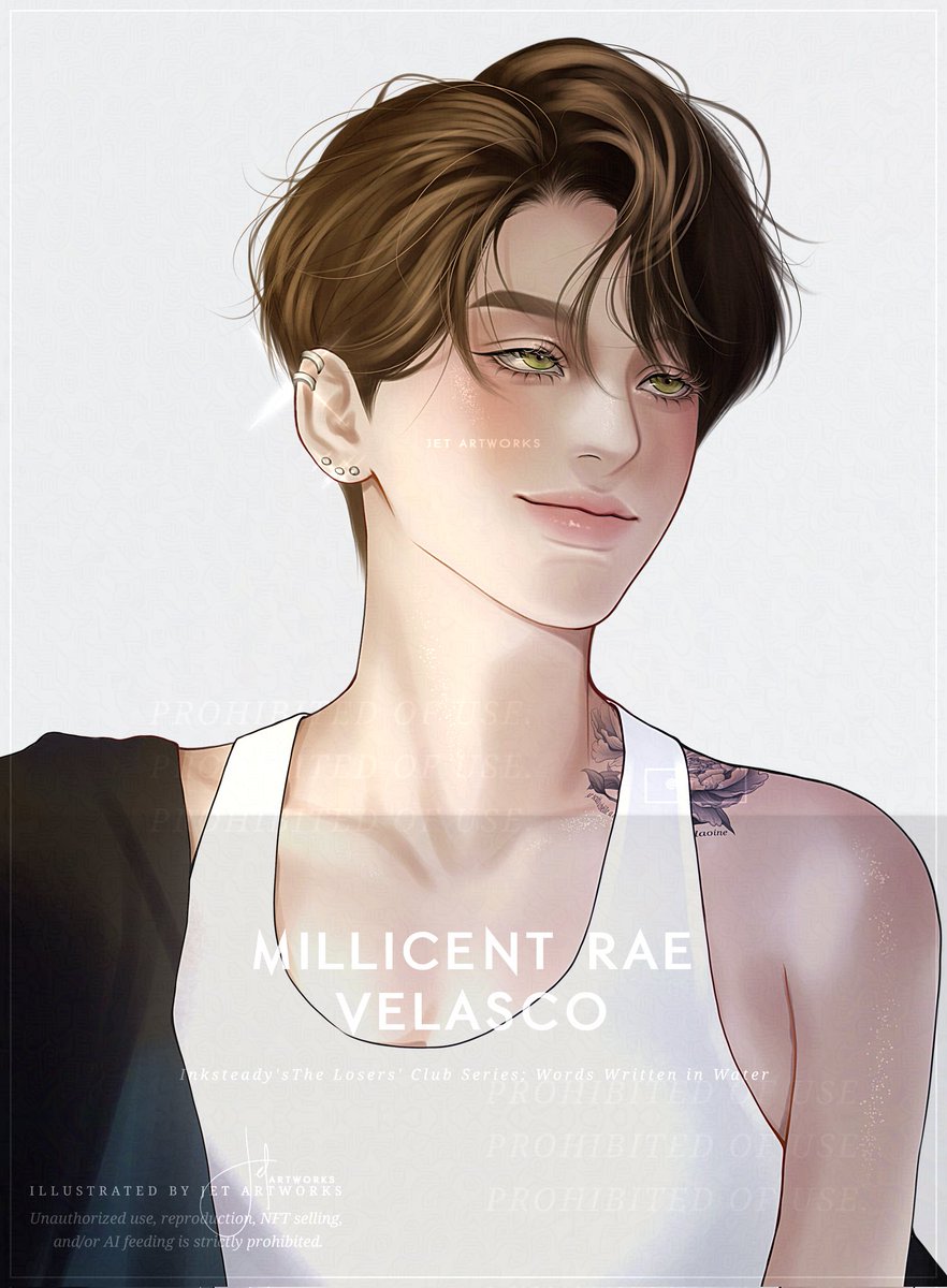 jet_bys's tweet photo. That smirk...

Millicent Rae Velasco
The Losers' Club Series #3 :
Words Written in Water by @inksteadywp

Illustrated fanart by yours truly. 😄 

#inksteady #tintagirl #art #artist #MillicentRaeVelasco #WordsWrittenInWater #TheLosersClubSeries #wwi https://t.co/OFXMleG1nA