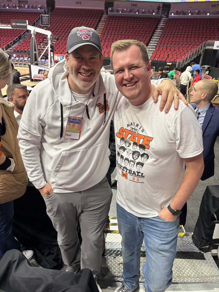 Couldn’t be happier for a <a href="/AnkenyNorthview/">Ankeny Northview</a> legend on a state title in year one of being an AD! <a href="/MadridTigers/">Madrid Tiger Pride</a>
