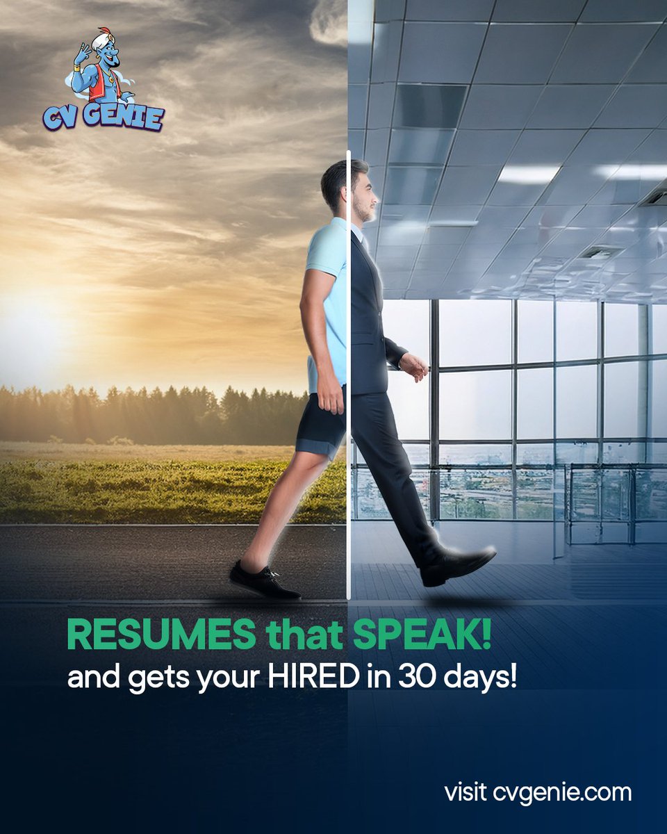 CV Genie tweet media