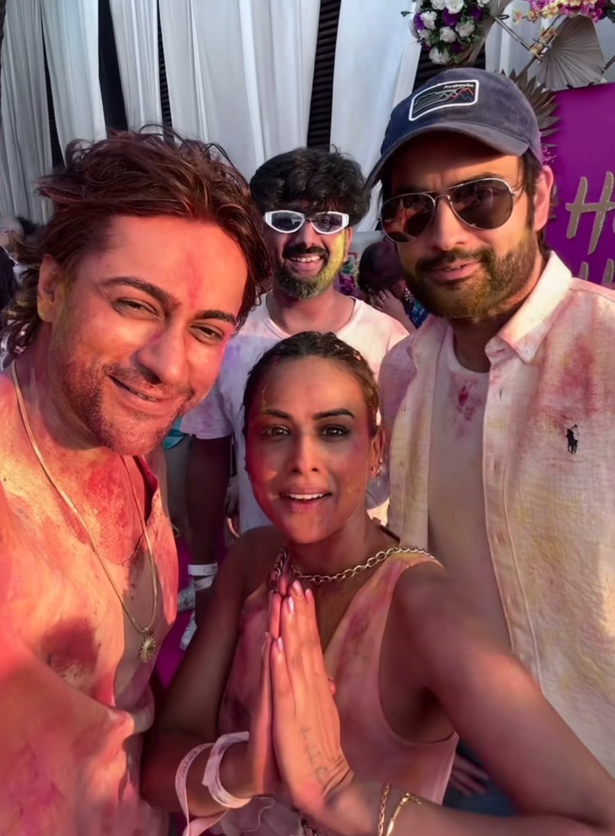 Some of #VivianDsena’s Holi Pics