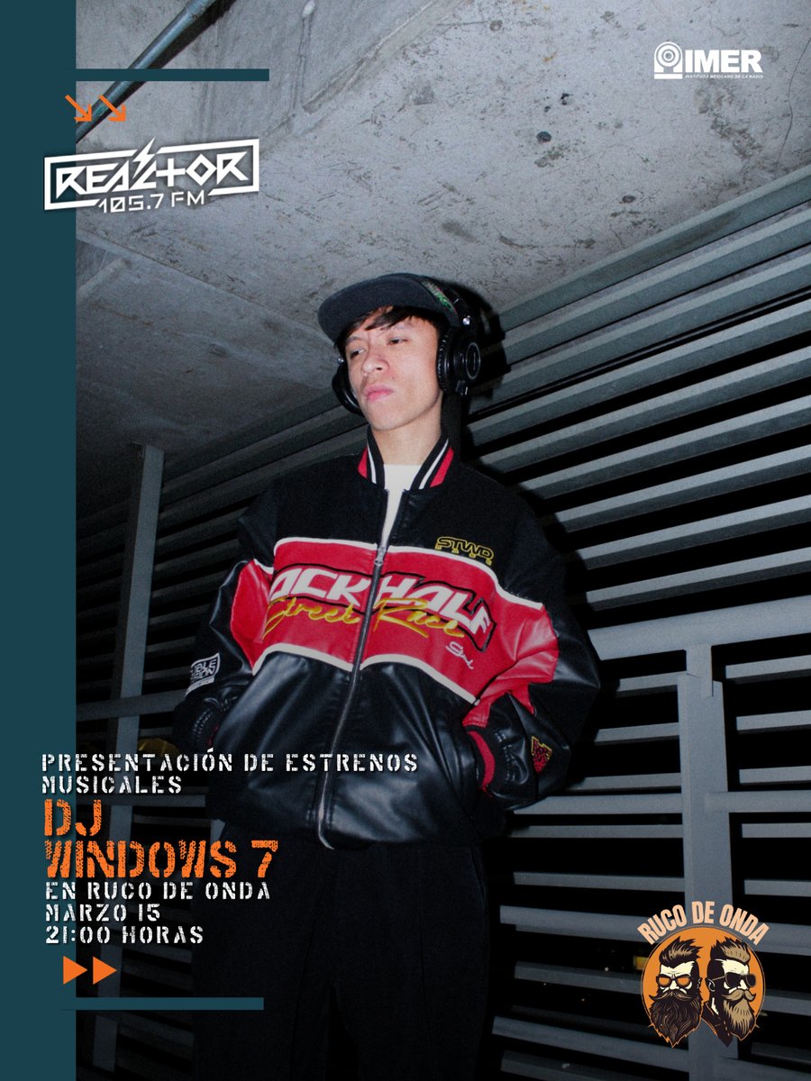 Reactor105's tweet photo. #LiberaLaReacción que tiene invitado para esta noche de sábado en #RucoDeOnda
Sintonicen a @chuckpee, @izquierdoff y @SarahiBoriu que en unos minutos recibirán a #DJWindows7 🎧⏯️ https://t.co/3ygaEVvl0S