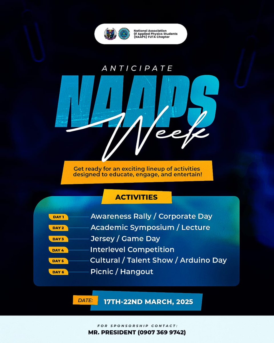NAAPS FUTA tweet media