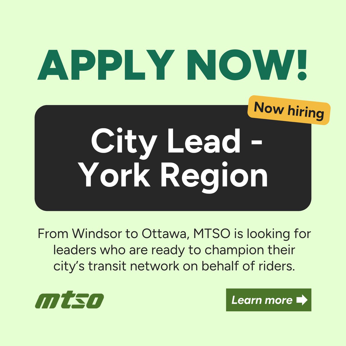 moretransitso's tweet photo. Do you live in York Region and care about the future of your transit network? Become the City Lead for York Region (encompassing Vaughan, Richmond Hill, Newmarket, etc). Apply now by sending your resume to moretransitso@gmail.com

#vaughan #yorkregion #richmondhill #yrt #markham https://t.co/7Zl6IYdF9f