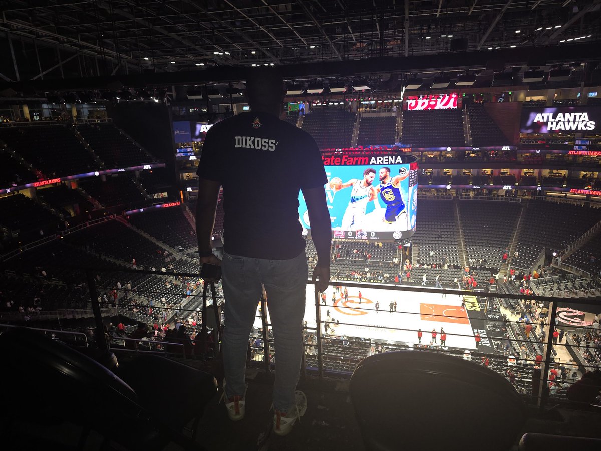 Felix_DIKOSSO's tweet photo. So, I attended my first NBA game today. It was amazing !!
 📸 @KadyaDM https://t.co/1I8CG5z2Si