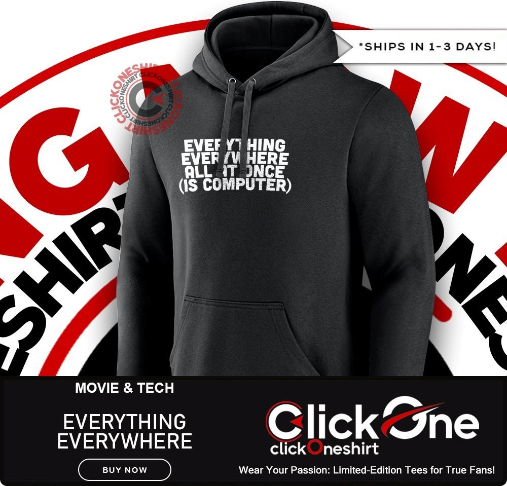clickoneshirt's tweet image. Everything Everywhere All at Once Is Computer Shirt
What if the multiverse was just… a computer glitch? 🤖
🌀 #EEAAO 🎭 #EverythingEverywhere 🔥 #SciFiVibes 💻 #GlitchInTheMatrix 🤯 #CinematicChaos 🎬 #MultiverseMadness

Get yours here: clickoneshirt.com/product/everyt…