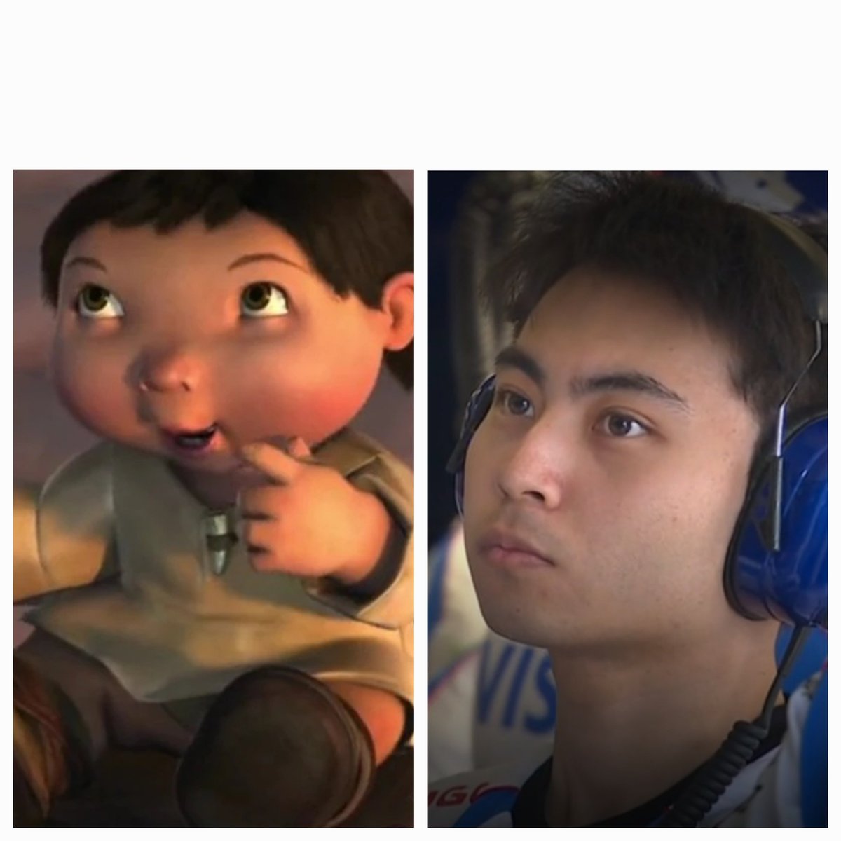TaniaFG7's tweet photo. #TelemetricoF1 siguiendo con los apodos, Ayumu Iwasa es "Bodoque" de La era de hielo, crecen tan rápido! 🥲 https://t.co/d30Qhp9Idn