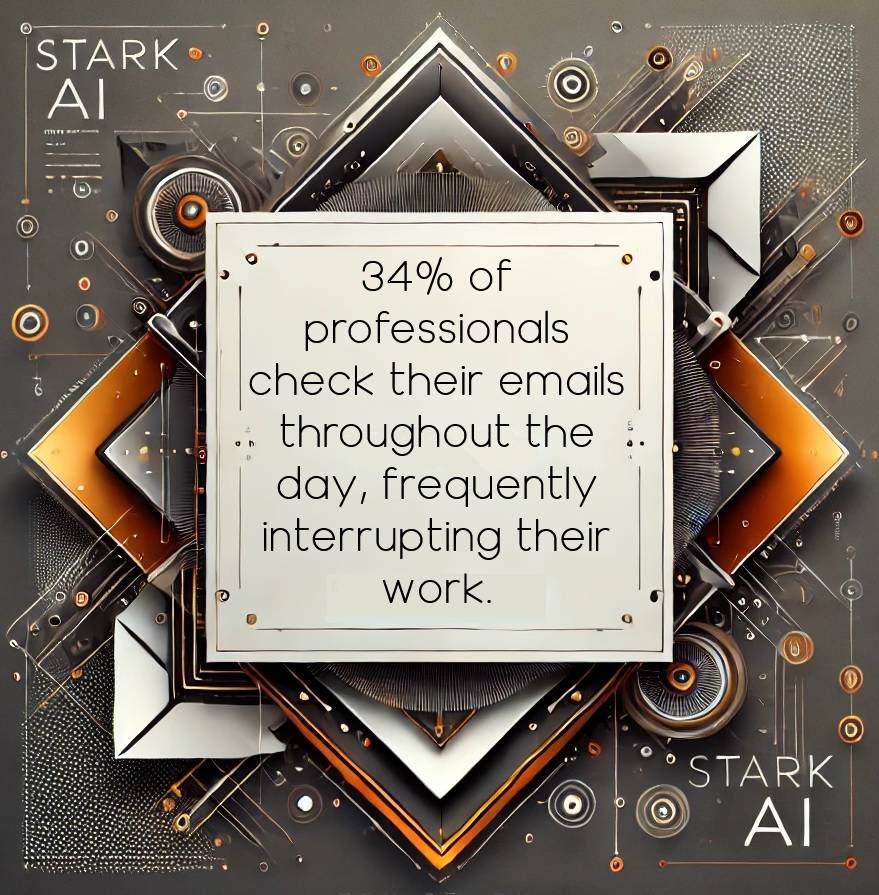trystarkai's tweet photo. Constant email checking disrupts workflow and hampers productivity. Stark AI's automation allows you to maintain focus by managing your emails seamlessly in the background. Experience the difference today.
#StarkAI #Focus #EmailAutomation #ProductivityHacks #AI https://t.co/floCPVqSF2