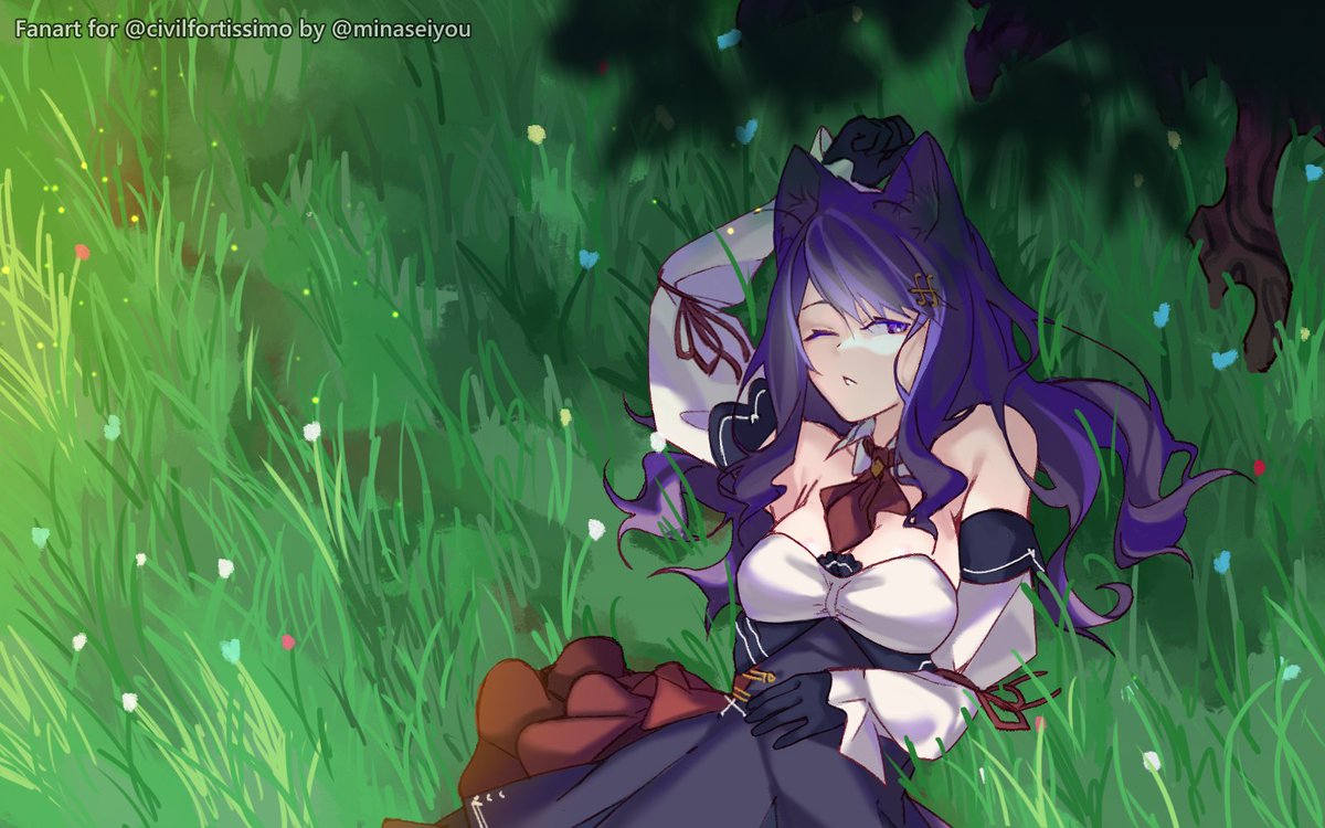 So I've been drawing again lately... #civilartissimo #vtuber