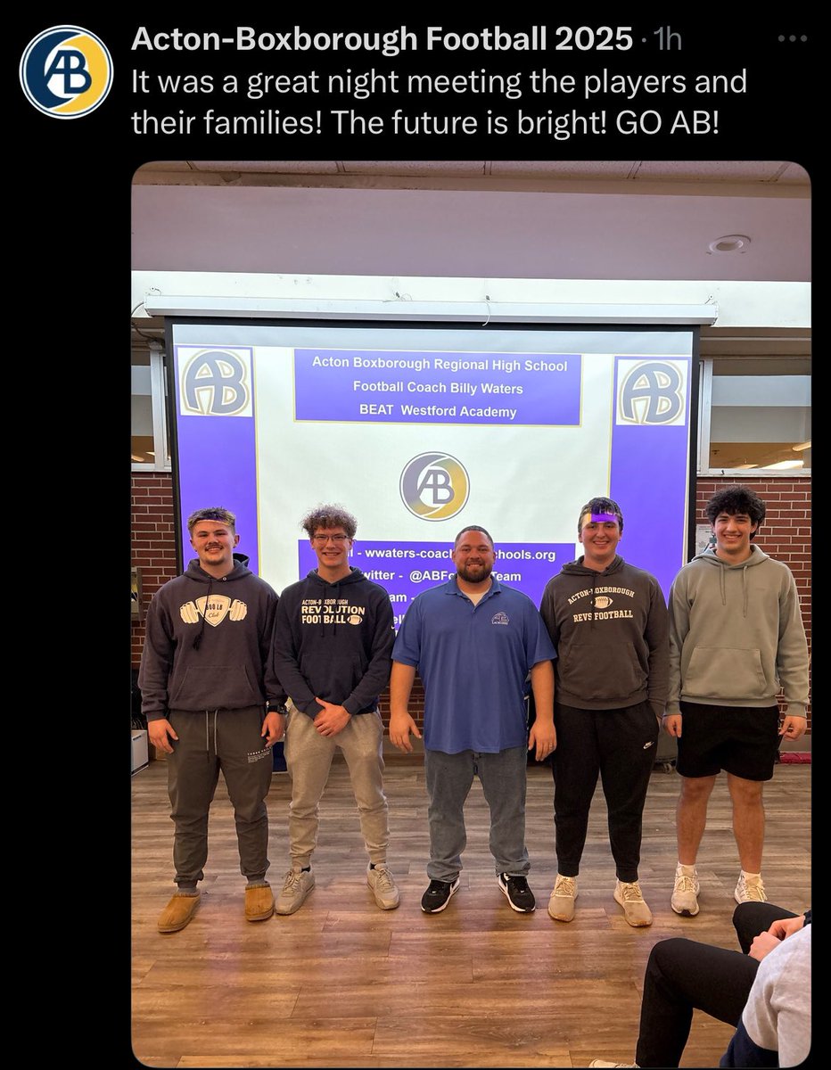 Coach Billy Waters tweet media