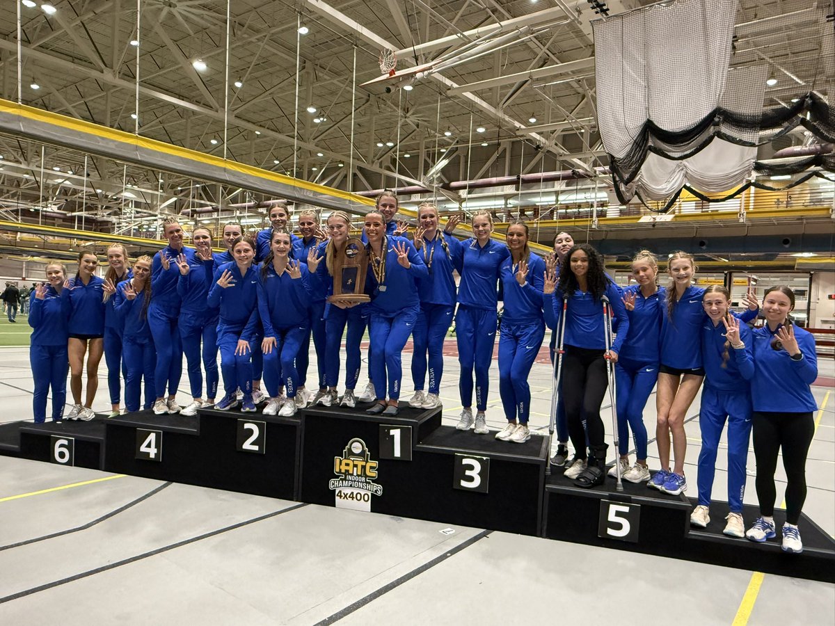 IATC INDOOR CHAMPIONSHIPS 

Team champions! 🏆🏆🏆

#BOLDandBLUE🔵⚪️