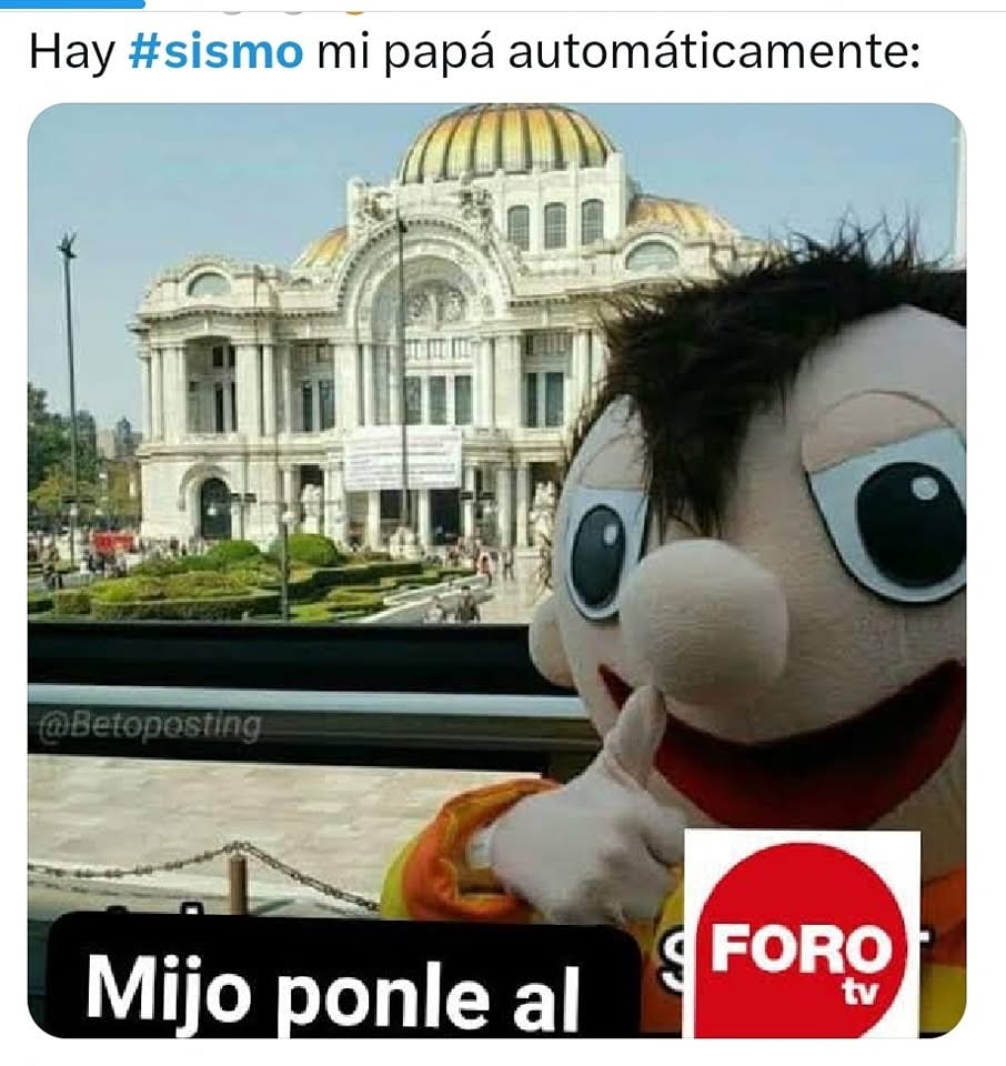 Mi papá con el sismo

#sismo
#alertasísmica 
#temblor