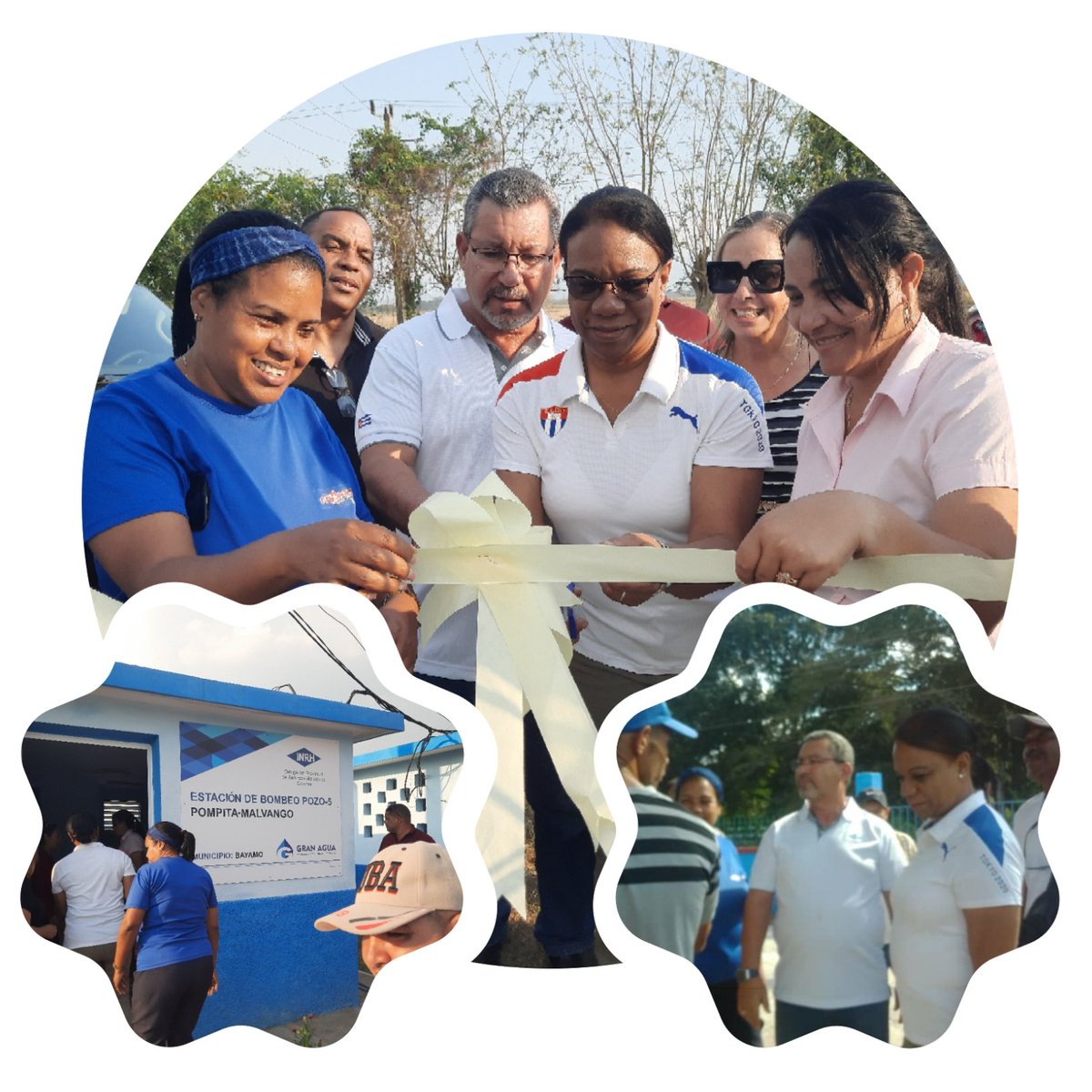 InesMChapman's tweet photo. Como parte del programa de abasto y saneamiento entra en funcionamiento una nueva estación de bombeo en el municipio de Bayamo: Pompita-Malvango. Continua el proceso inversionista con la terminación otras obras
#CubaVencerá https://t.co/UQBsB1zQEP