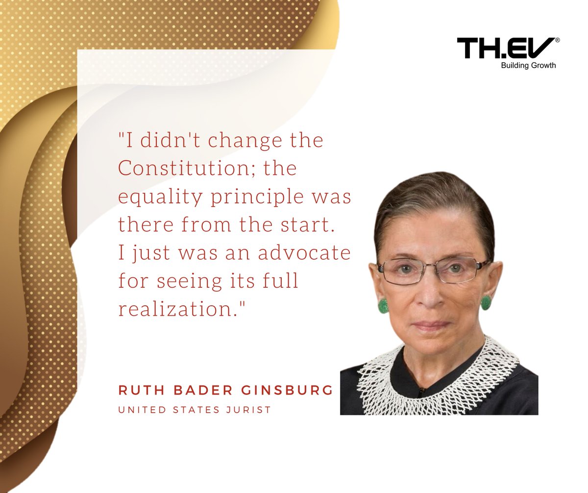 THEV_Group's tweet image. Today marks the birth anniversary of Ruth Bader Ginsburg.
 
#RuthBaderGinsburg #RBG #Leadership #Justice #HumanRights #WomenLeaders #Values #Diversity #Cornell #Harvard #Columbia #GenderEquality #GenderDiscrimination #Women #SupremeCourt #UnitedStates #US