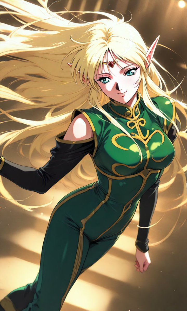 ディードリットの成長💕 #AIイラスト #ディードリット #ロードス島戦記