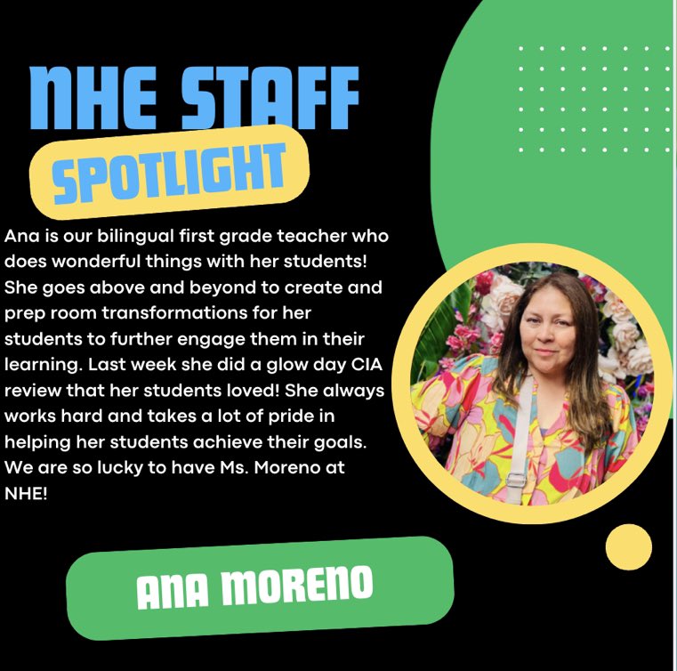 Moreno3Ana's tweet photo. I’m so grateful for the shout out. I love what I do.❤️ @nherisd https://t.co/ipAmYngEfQ