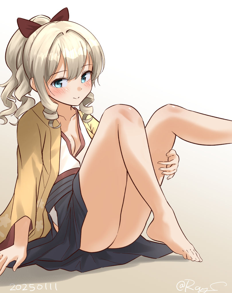 「今日は旗風と満潮と舞風の進水日ですね。 」|Ray.Sのイラスト