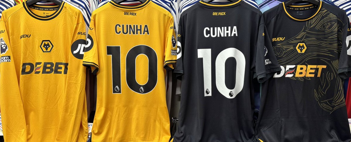 🐺 #ウルブス 📢ユニフォーム＆アパレル類入荷📢 🟡 24-25 HOME & AWAY
