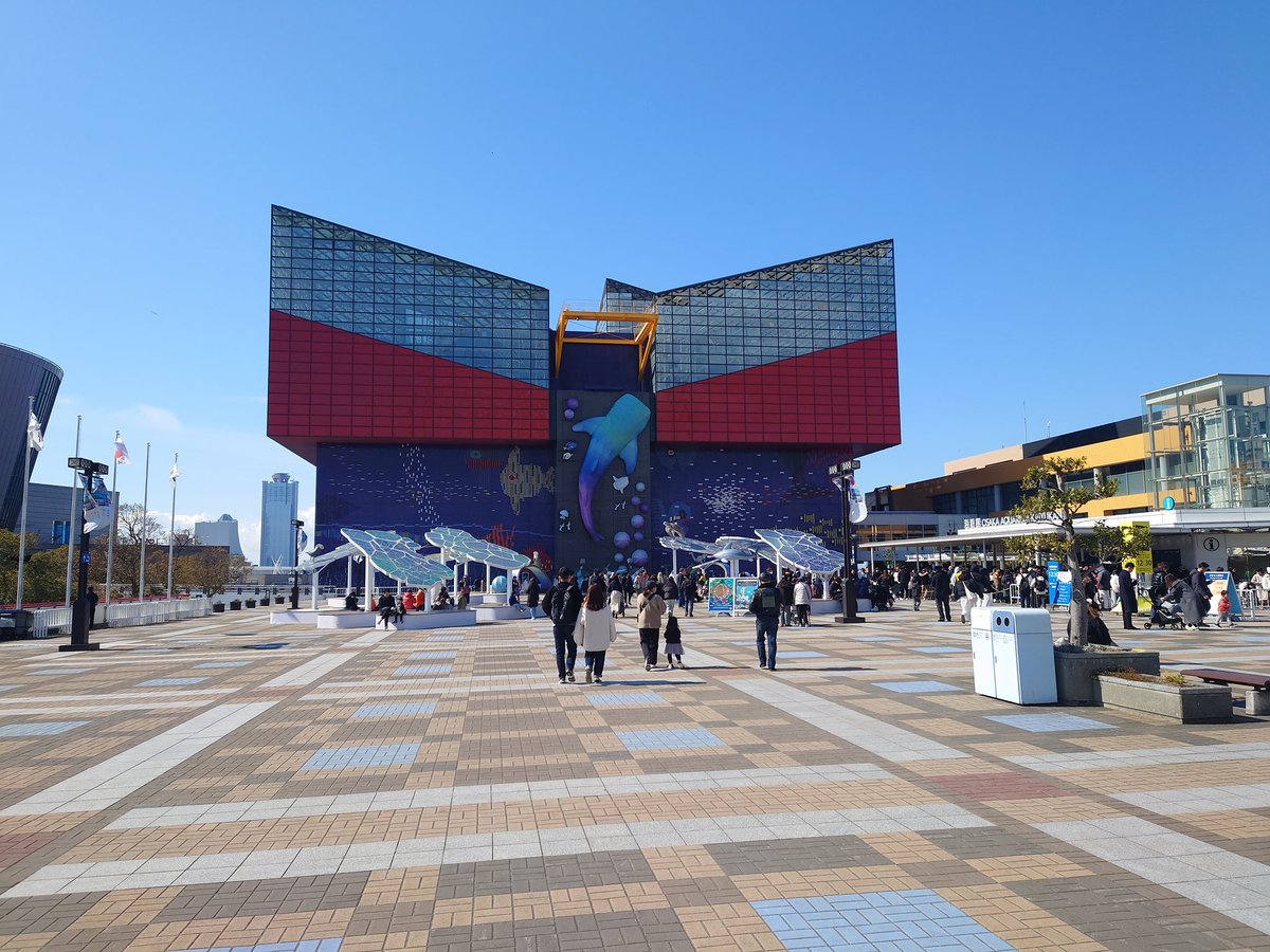 sr14_ae86's tweet photo. あげ忘れ💦この前、初めて海遊館！ってトコ行ってきた！新しい、じんべいさんも居たよ😄 https://t.co/qbABUd7zY5