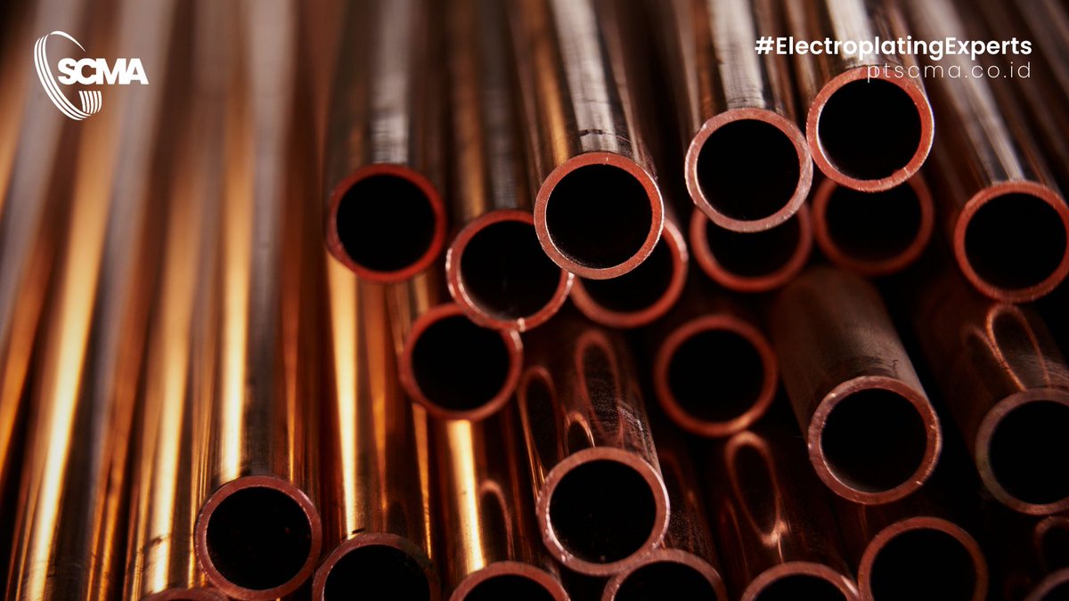 scma_id's tweet photo. ✨ Elevate Quality with Copper Plating ✨
Enhances appearance and conductivity, making it ideal for electronics and automotive. Provides a durable, precise coating for various metals.

💡 Discover reliable solutions with us (https://t.co/HAQP51Yktq)!
#SCMA #ElectroplatingExperts https://t.co/jJdJGehF6M